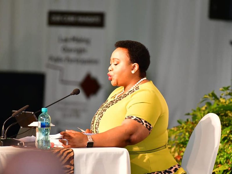 Finance MEC Nomusa Dube-Ncube 9 march