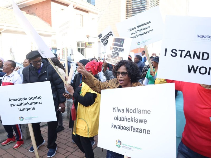 PMB community demand no bail for triple murder accused