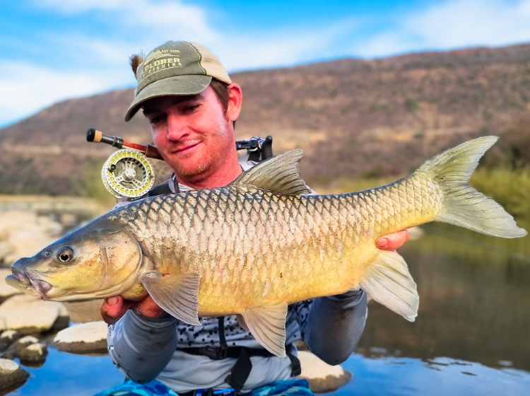 Rob Kyle with a scaly caught off Tugela River