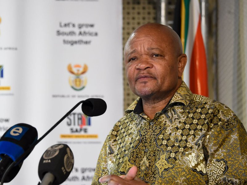 Water and Sanitation Minister Senzo Mchunu