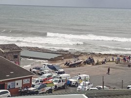 Shark attacks diver at Shelly Beach