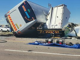 Death toll from Free State bus crash rises to seven