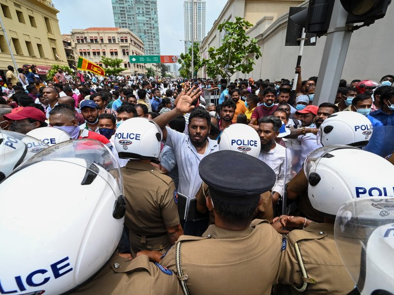 Sri Lanka unrest