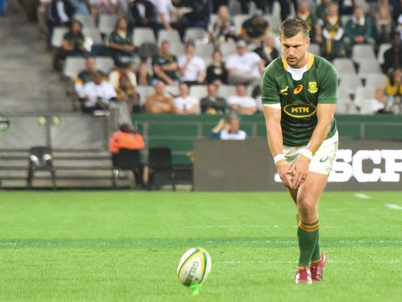 Springbok fly-half Handre Pollard