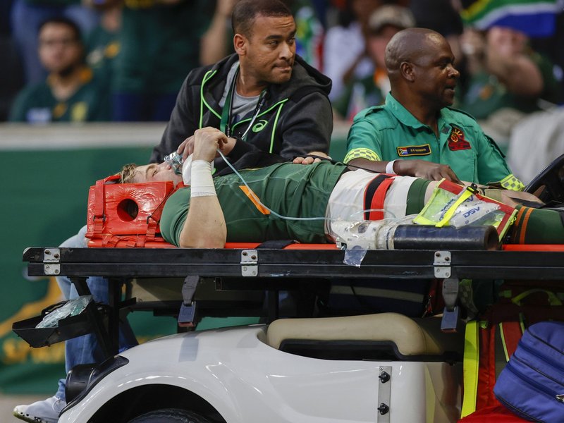 Faf de Klerk injury vs All Blacks