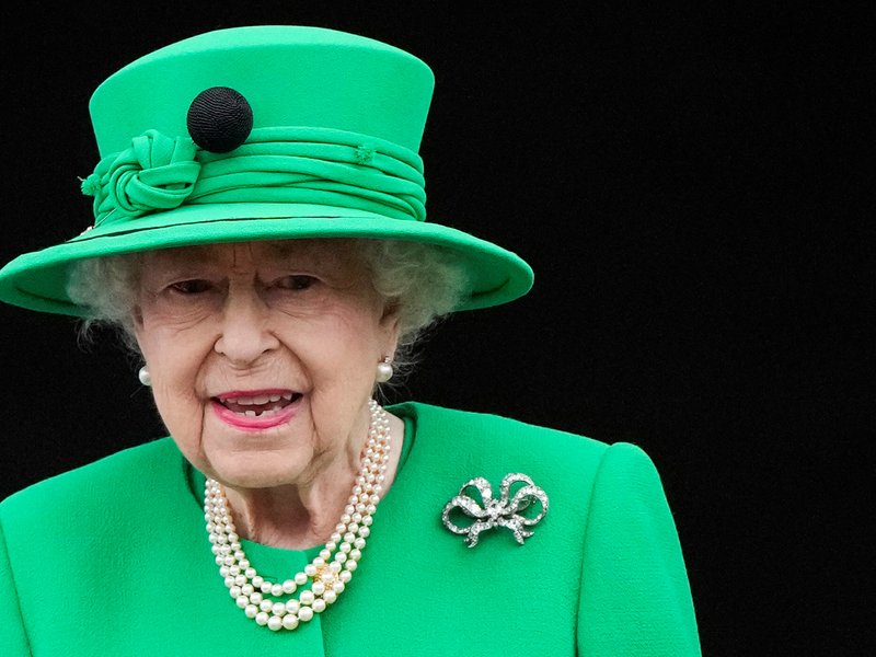 In this file photo taken on June 5, 2022 Britain's Queen Elizabeth II smiles to the crowd from Buckingham Palace balcony at the end of the Platinum Pageant in London as part of Queen Elizabeth II's platinum jubilee celebrations. The doctors of Queen Eliza