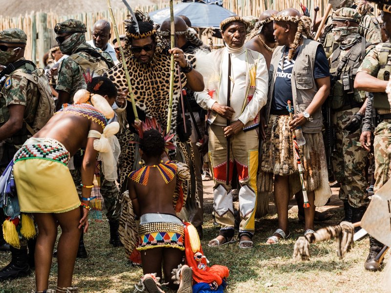 King Misuzulu reed dance
