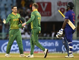 Proteas Quinton de Kock and David Miller