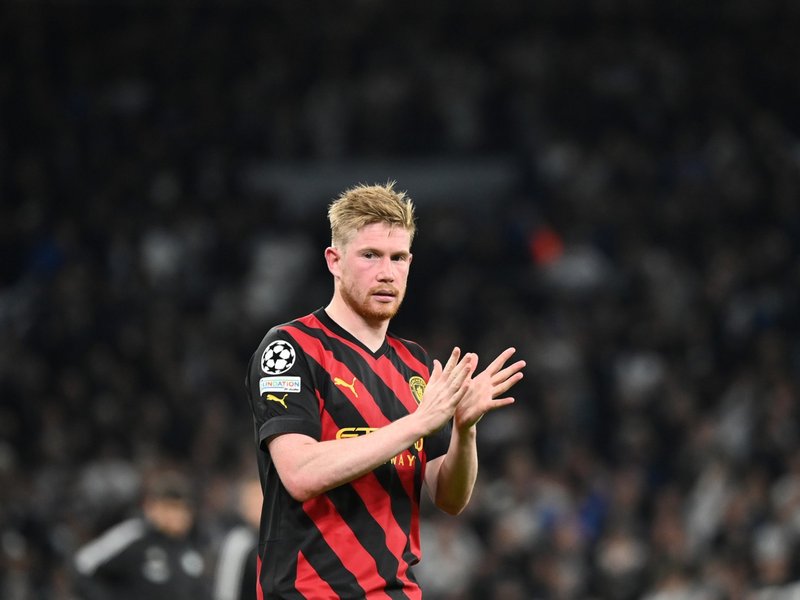Manchester City midfielder Kevin De Bruyne