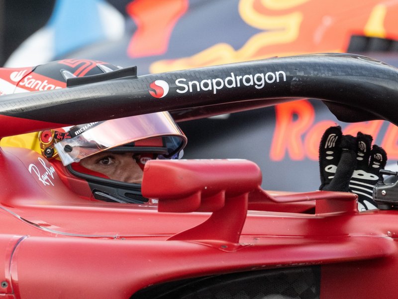 Ferrari Carols Sainz at USA Grand Prix