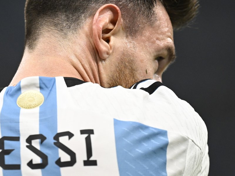 Argentina's forward #10 Lionel Messi
