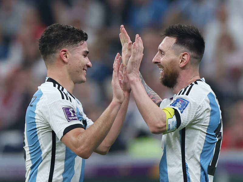 Messi Turntable Messi and Alvarez fire Argentina past Croatia into World Cup final
