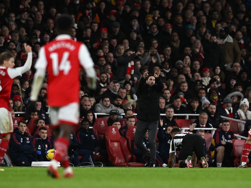 Arsenal coach Mikel Arteta