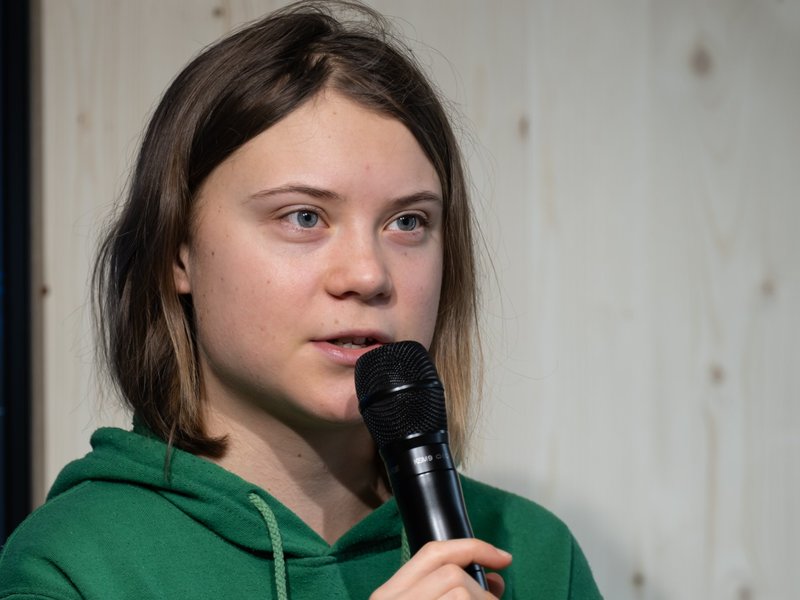 Sweden's activist Greta Thunberg