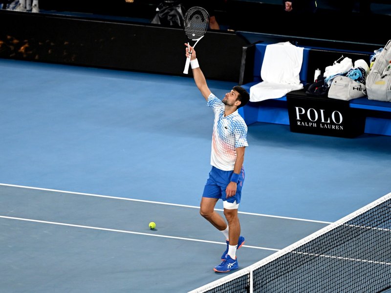 Novak Djokovic at 2023 Australian Open