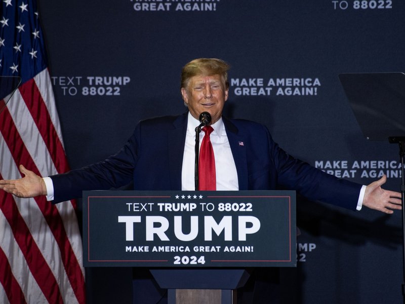 Former US President Donald Trump