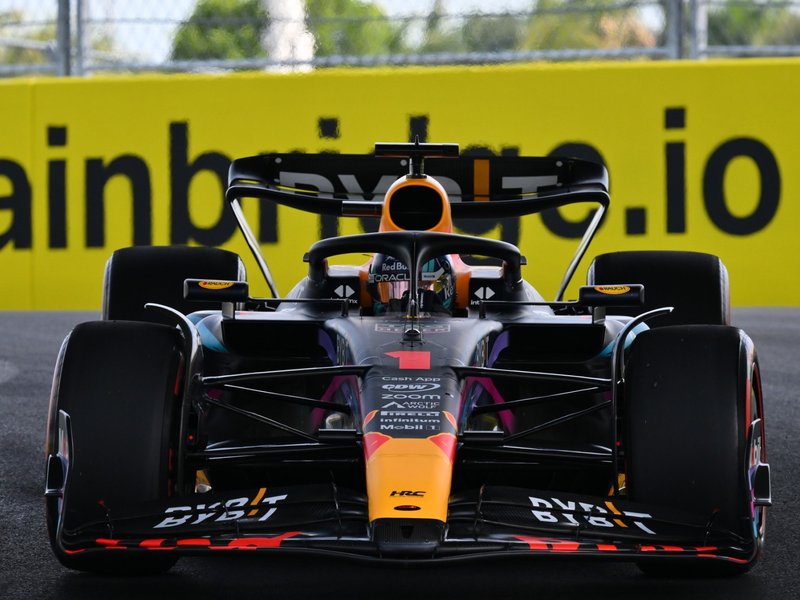 Red Bull Racing's Dutch driver Max Verstappen