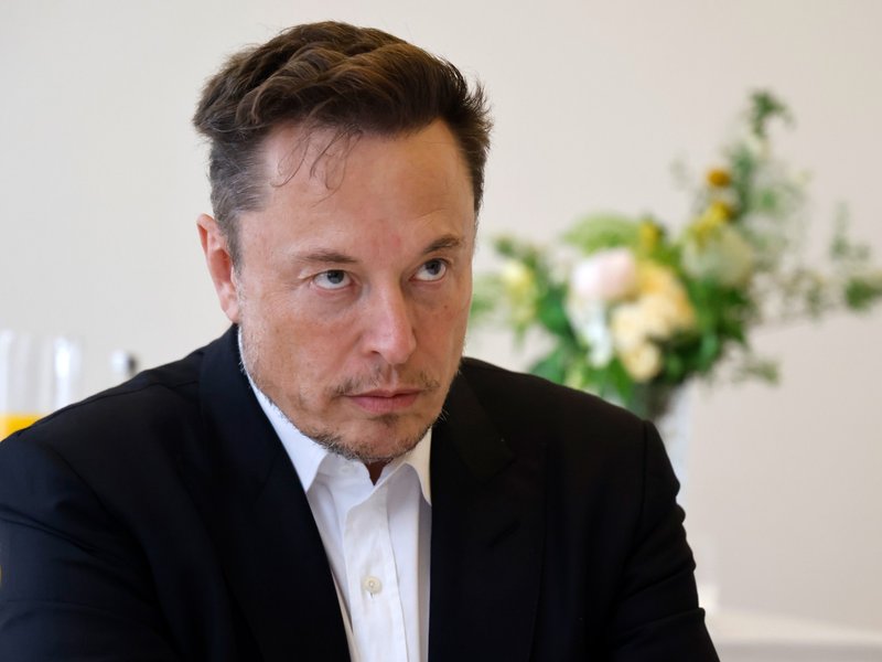 Electric car maker Tesla CEO Elon Musk