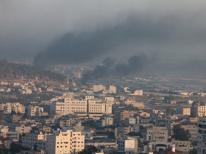 Israel strikes West Bank