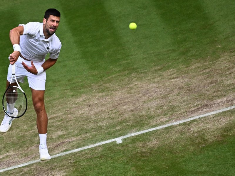 Novak Djokovic at Wimbledon '23