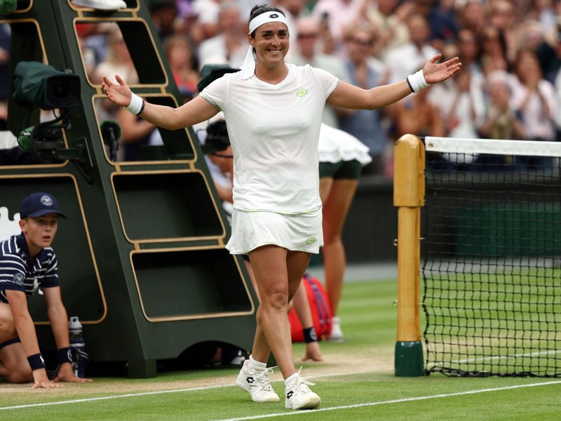 Ons Jabeur after Women's Wimbledon Semi final victory