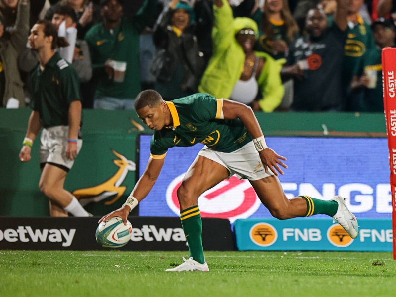 Springbok flyhalf Manie Libbok