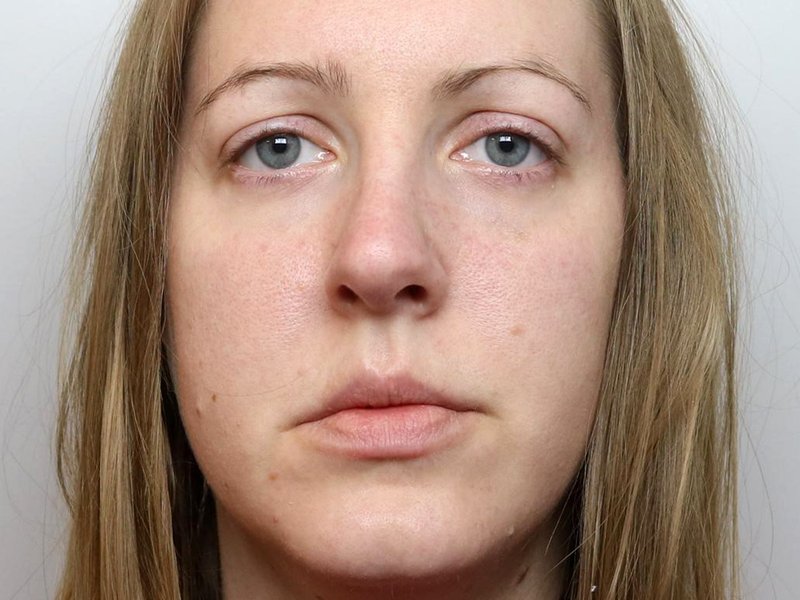 British baby murderer nurse Lucy Letby.