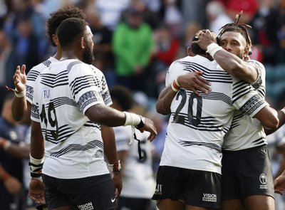 'Proud' Fiji defeat England for first time to send World Cup warning