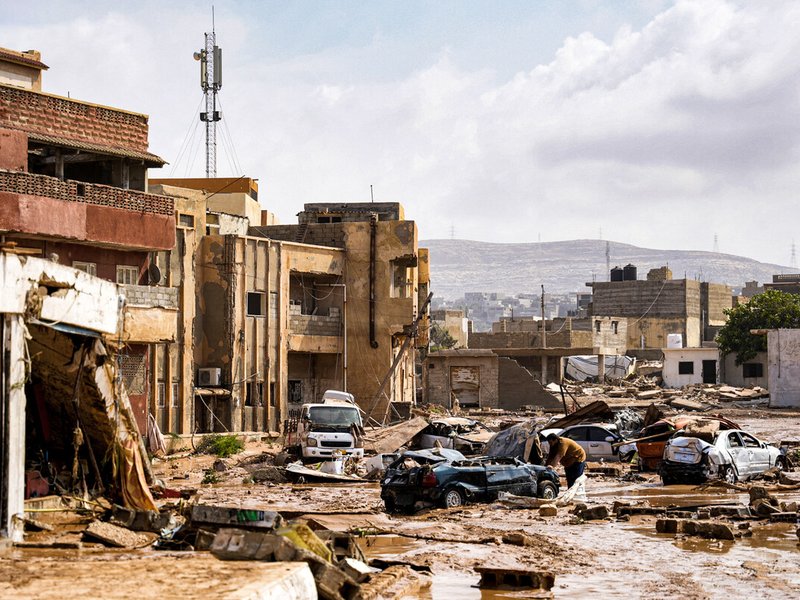 At least 2,300 dead in 'epic' Libya floods, thousands more missing