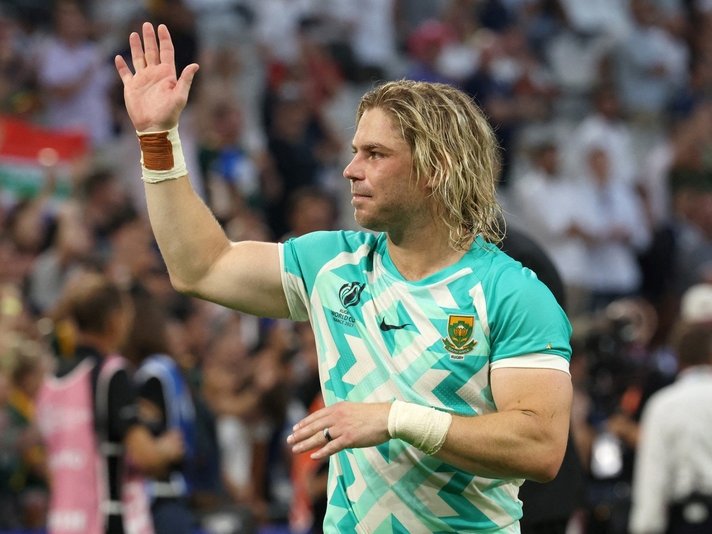 Springbok scrum-half Faf de Klerk
