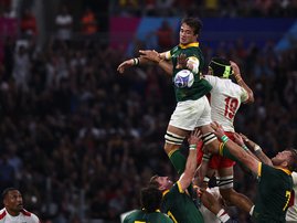 Rugby woeld cup SA vs Tonga