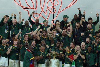 Boks beat New Zealand by a point to win record fourth Rugby World Cup