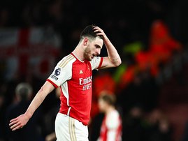 Declan Rice Arsenal v West Ham