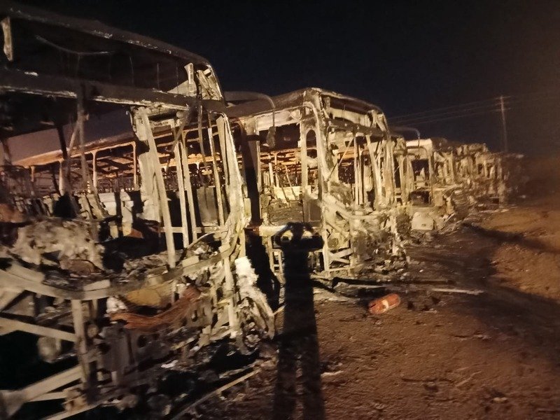 PUTCO torched buses