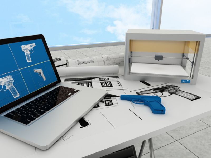 3D printed gun