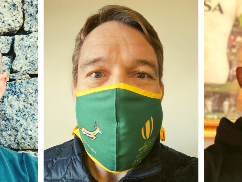 25TH ANNIVERSARY RUGBY WORLD CUP MASKS