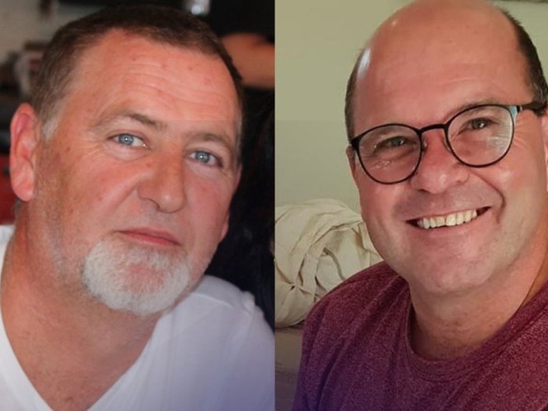 Frik Potgieter and Peter Huxham