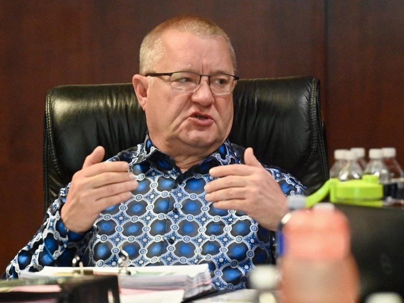 KZN Finance MEC Francois Rodgers speaking