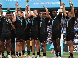 New Zealand won the men's and women's events at the last Sevens Rugby World Cup in San Francisco in 2018