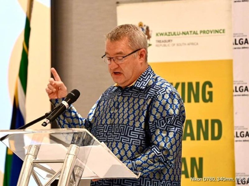 KwaZulu-Natal Finance MEC Francois Rodgers