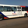 A parked Rea Vaya Bus