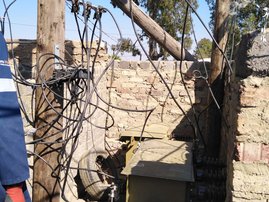 illegal connections Eskom electricity