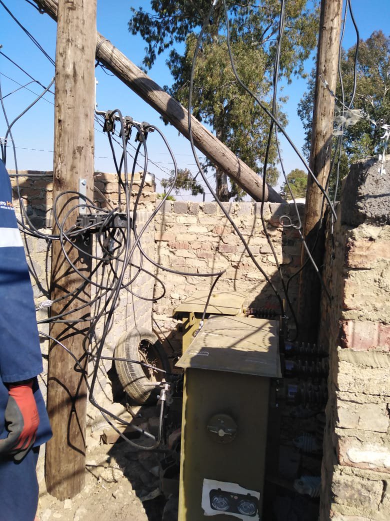 illegal connections Eskom electricity