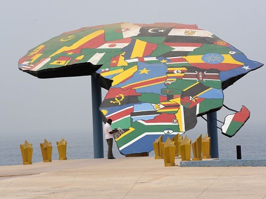 African continent
