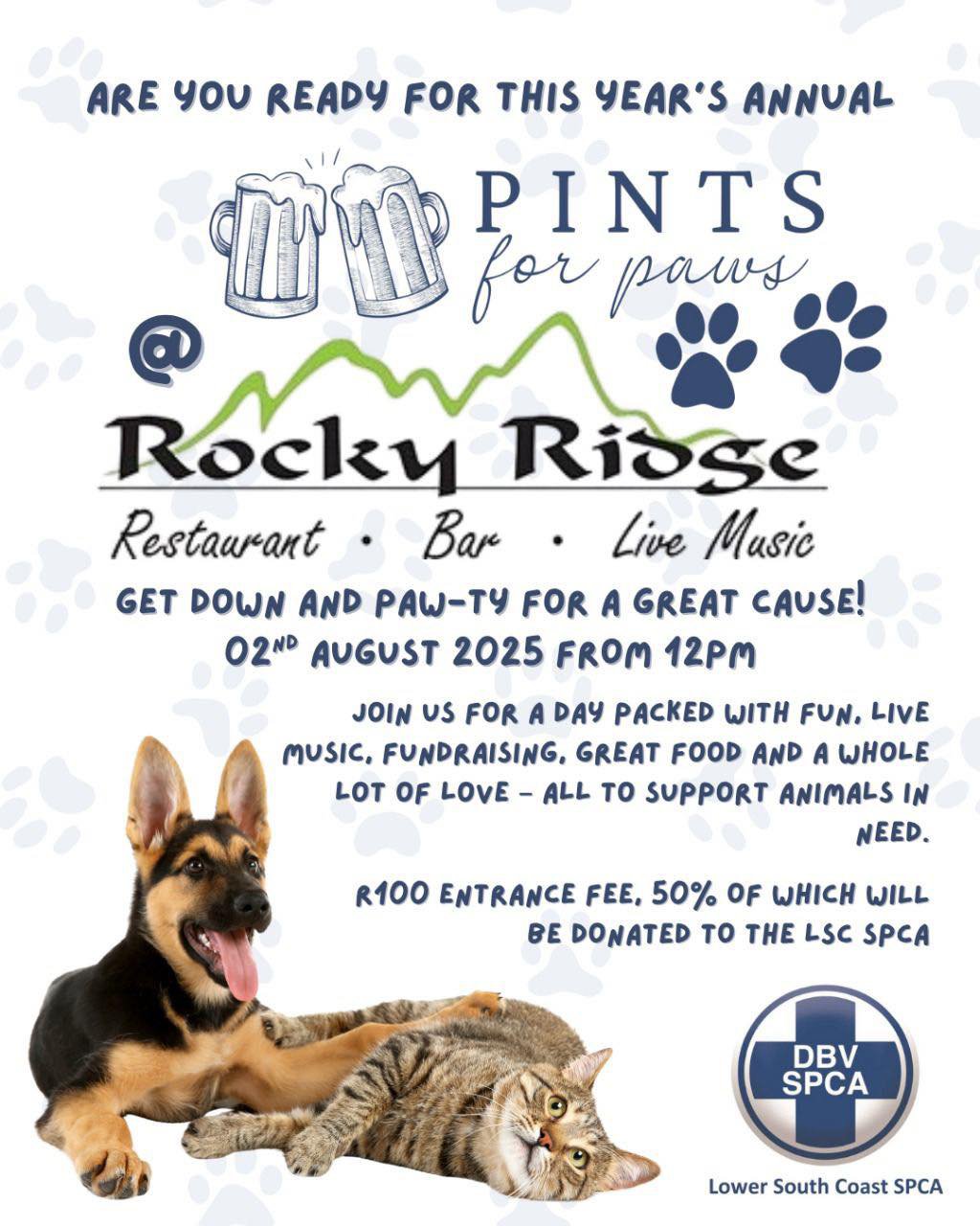 Pints for paws RR