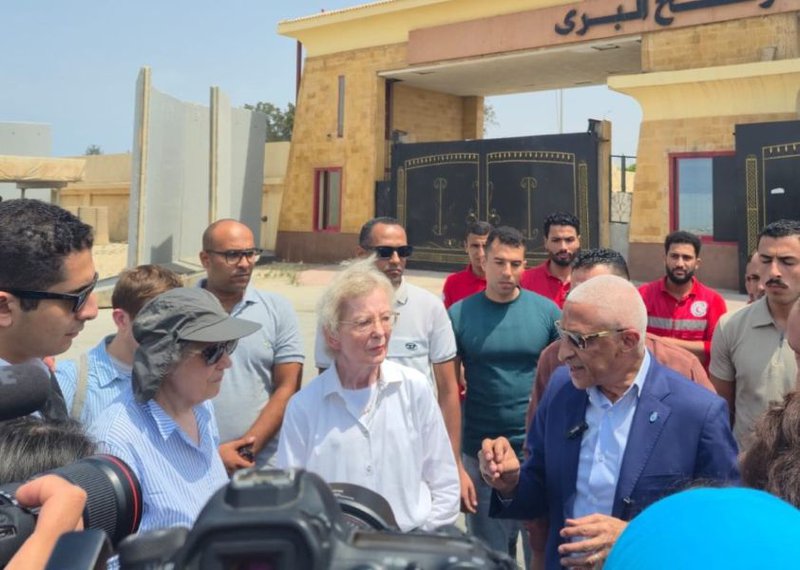 The Elders in Egypt to access Gaza 'genocide'