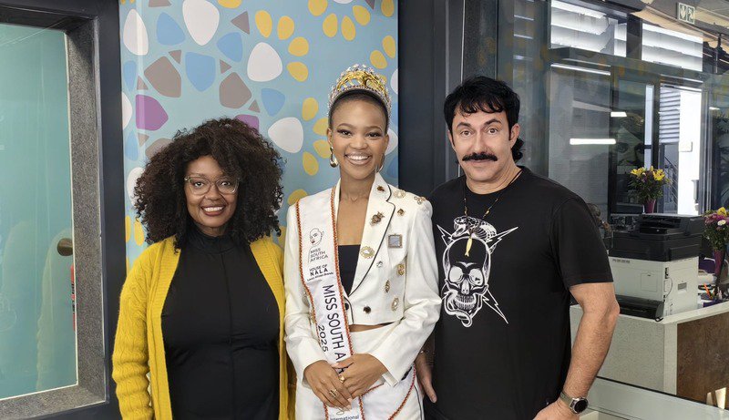 Miss South Africa 2025 talks about the importance of education