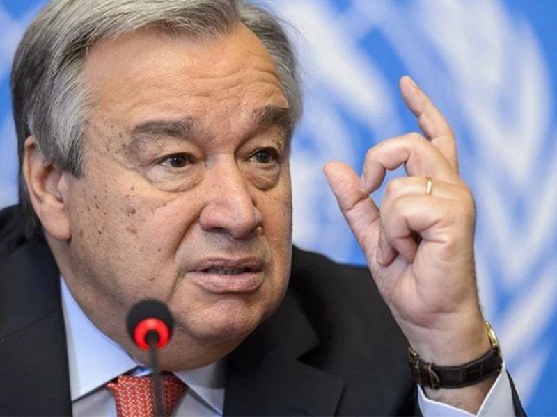 UN chief Antonio Guterres
