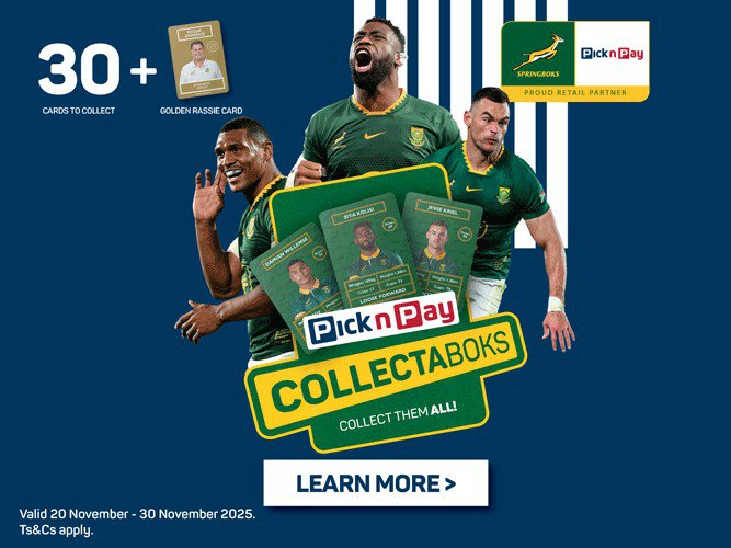 Pick n Pay CollectaBoks!