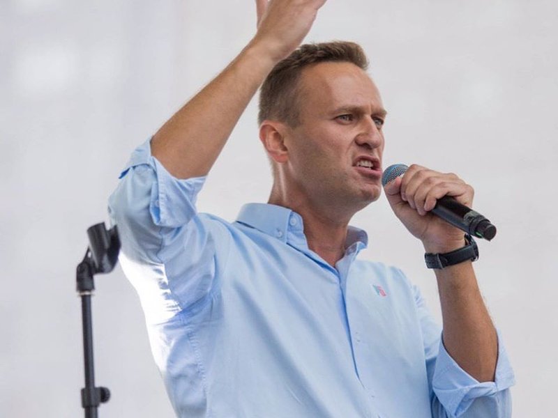Russian opposition leader Alexei Navalny
